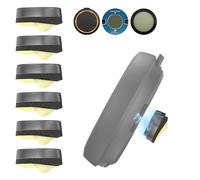 Ermorgen 6 Stücke Ersatz Metallplättchen kompatibel mit OOONO CO-Driver NO 2, P-DISC NO3/NO2/NO1, Halterung für elektronische Parkscheibe OOONO 3/2/1 und Blitzerwarner, 3 Paar Klebepads mit Magnet