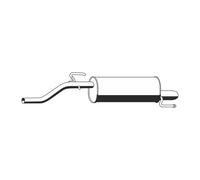 ERNST 012171 Endschalldämpfer Auspuff Endtopf für OPEL CORSA D E 1.2 69-86PS