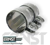 Auspuffschelle Vorne UND Hinten von Ernst Ø 55 mm (223416) Rohrverbinder Abgasanlage Bandschelle, Bandschelle, Bügelschelle, Doppelschelle, Schelle, Klemmschelle, Schweißhülse