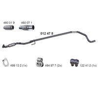 ERNST Abgasrohr 012478 mitte für Opel GM