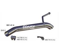 ERNST Abgasrohr 061414 hinten für Opel GM