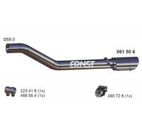 ERNST Abgasrohr 061506 hinten für Opel GM