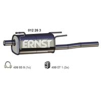 ERNST Endschalldämpfer für GENERAL MOTORS OPEL 012263
