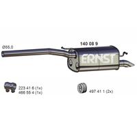 ERNST Schalldämpfer Endschalldämpfer für VW CADDY III IV 2.0 TDI 2K0253609K