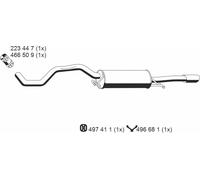 ERNST Endschalldämpfer 243032 für VAG