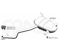ERNST Endschalldämpfer für BMW 251020