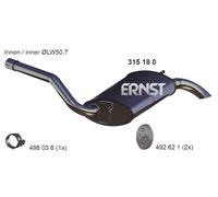 ERNST Endschalldämpfer 315180 – Nachschalldämpfer für Ford Focus 3 Turnier LPG