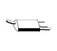 1x Endschalldämpfer ERNST 011006 passend für OPEL GENERAL MOTORS