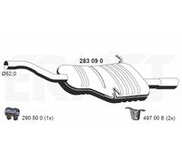 ERNST Endschalldämpfer für BMW 283090