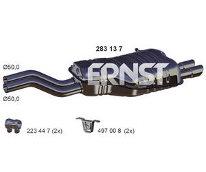 ERNST Endschalldämpfer für BMW 283137