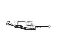ERNST Endschalldämpfer 054096 für Opel GM