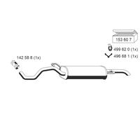 ERNST Endschalldämpfer für VAG 133272