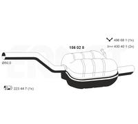 ERNST Endschalldämpfer für VAG 156028