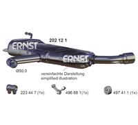 Ernst | Endschalldämpfer | 202121