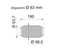 Ernst Flexrohr, Abgasanlage [Hersteller-Nr. 460286]