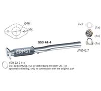 ERNST Flexrohr, Abgasanlage Set für FIAT 550444