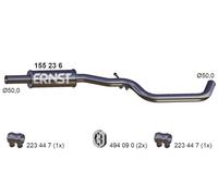 ERNST Mittelschalldämpfer 155236 für VW SEAT AUDI GOLF 521 1K1 PLUS XL LEON 1P1
