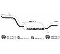 ERNST Mittelschalldämpfer für VAG 156103