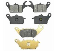 Ersatz-Bremsbelagsatz Motorrad-Scheibenbremsbeläge Für Vorne Und Hinten Für YAMAHA Für Tricity 300ABS MWD300 MWD 300, Verschleißfest Zubehör Motorrad-Bremsbeläge(Vorne Hinten)