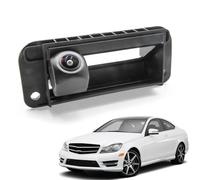 Ersatz für Benz für W204 2011 2012 2013 2014 C180 C200 C260 C300 C63 für Amg CCD HD AHD Kofferraumgriff Rückfahrkamera Auto Monitor Rückfahrkamera (C135 AHD 720P)(D170 AHD 720P)