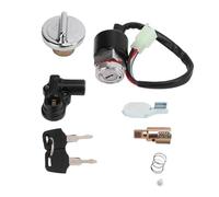 Ersatz Für Dax Für Skyteam 50cc 125cc Für ST50 Für ST125 Zündschloss-Set Tankdeckel-Kit Helm 2-Schlüssel Motorrad Zündschalter