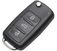 Ersatz-Klapp-Autoschlüsselgehäuse Funkschlüssel für VW Golf Polo SEAT Skoda