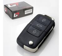 ERSATZ KLAPP FUNK SCHLÜSSEL - GEHÄUSE MIT ROHLING FÜR VW SEAT SKODA