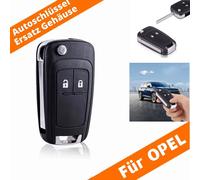 Ersatz Klappschlüssel Gehäuse für Opel Astra J Corsa E Meriva B Insignia