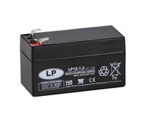 Q-Batteries 12LS-1.2 12V 1,2Ah Blei-Vlies Akku AGM VRLA mit VDs