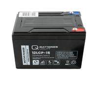 Ersatzakku für Panasonic LC-CA1215P1 12V 15Ah AGM Batterie zyklenfest