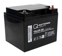 Ersatzakku für Panasonic LC-XC1238P 12V 50Ah AGM Batterie zyklenfest