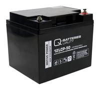 Ersatzakku für Panasonic LC-XC1238P 12V 50Ah AGM Batterie zyklenfest
