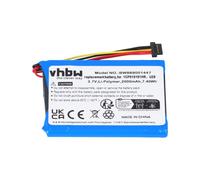 Ersatzakku für TomTom Navi 1CP515161HR UZ6 - 2000mAh 3,7V Li-Ion