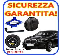 Ersatzrad 17" Für BMW Serie 1 E87 F20 Schwarz 5X120 Stahl Felge 125/80R17