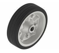 Ersatzrad passend für ALKO 200 x 50mm 500kg Stützrad Anhänger Vollgummi
