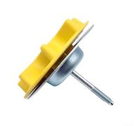 Ersatzradschraube für Mazda CX-5 2013-2016, gelbe ABS-Metall-Ersatzschraube, OEM KF49-56-960 Reifenzubehör, für nicht verformende Befestigung