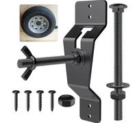 Ersatzreifen-Montagehalter zur Wandmontage mit breiter Bodenplatte für Anhänger, Lieferwagen, Garagen, sicherer Verriegelungsmechanismus