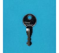 Ersatzschlüssel für Bosal Anhängerkupplungen. Für AHK Systeme AK4 und AK6. Schlüssel T2053