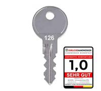 Ersatzschlüssel Kompatibel mit OPEL Code 094 - Hochwertiger Ersatz Schlüssel für Dachboxe, Skiboxen und Fahrradträger - Schlüsseldienst