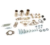 Ersatzteile Auspuff Stage6 Streetrace high mount schwarz Derbi / Yamaha / Beta