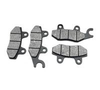 Ersatzteile Bremsbeläge Motorrad-Bremsbeläge Vorne Und Hinten Für KYMCO Quannon 125 MZ RT125, Scheibenbremsbeläge, Zubehör Motorrad Scheibenbremsbelag(Vorne hinten)