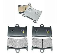 Ersatzteile Bremsbeläge Motorrad-Scheibenbremsbeläge Vorne Und Hinten Für YAMAHA YZF600 Für Thundercat, YZF600R BT1100 Bulldog, XJR1300 SP, YZF 600 R Motorrad Scheibenbremsbelag(Vorne hinten)