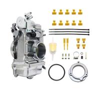Ersatzvergaser Motorrad Vergaser Für Mikuni Für HSR 45mm Für HSR45 Für EVO Evolution Pumper Mit Jets Vergaser(Cable)