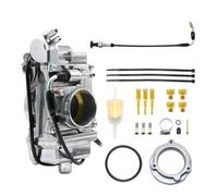 Ersatzvergaser Motorrad Vergaser Für Mikuni Für HSR 48mm Für HSR48 Für EVO Evolution Pumper Mit Jets Vergaser(With cable)