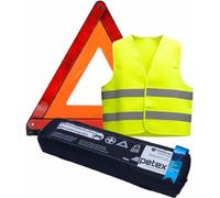 ERSTE HILFE 3in1 Set Verbandszeug Warnweste Warndreieck Masken Kombitasche
