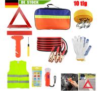 Erste Hilfe Set KFZ Verbandstasche Warnweste Warndreieck 10tlg