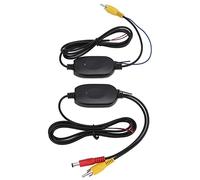 ERYUE Hochwertiges Kabelloses Video-Sender-Empfänger-Set, GPS-AVIN-Schnittstelle, Langlebiges Material für Auto-Monitorsystem, Rückfahrkamera, Sender-Empfänger (Mit DVD-Kabel)