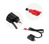 ERYUE Vergaser-Elektro-Choke für 50, Premium-ABS-Material, 2-poliger Anschluss, Zuverlässige Leistung, Wasserdichtes, Staubdichtes Gehäuse, Einfache Installation, GY6 125 150