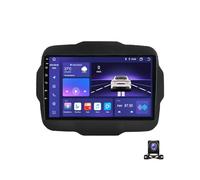 EsaSam 9 Zoll Android 13 Autoradio Multimedia MP5 Video Player Für Jeep Renegade 2014~2018 GPS Navigation Mit Rückfahrkamera/Carplay/Android Auto/FM RDS Radio/Lenkradsteuerung,8 core m600s 6g+128g