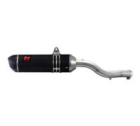 Escape Honda CBF 600 07 Oval H2 Für Motorrad Auspuffrohr Leistung Klang